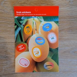 Glossier Mango Stickers